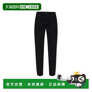 DSQUARED2 女士牛仔裤 S75LB1050S39781900 AW2025新款直筒裤