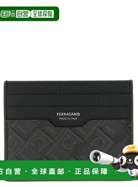 FERRAGAMO/菲拉格慕男士卡包780321NEROGRIGIO