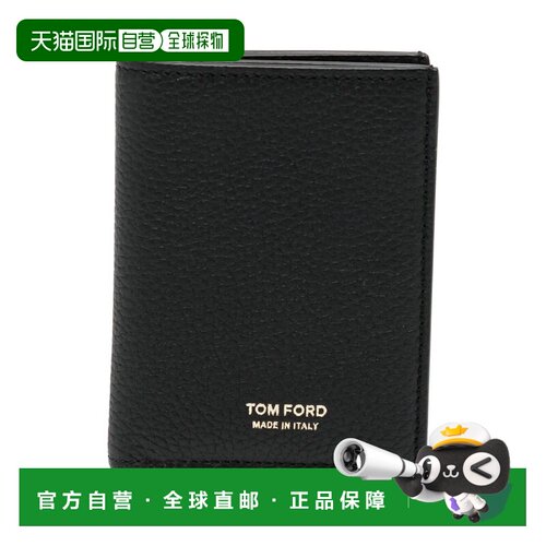 Tom Ford 汤姆 福特 男士 T LINE 黑色可折叠卡套 Y0279LCL158GNA