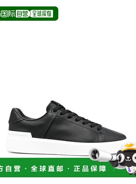 BALMAIN 男士运动鞋 FM1VI288LVTREAB AW2025 黑色 Sneakers