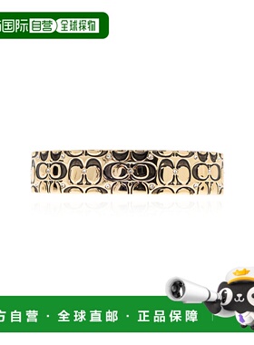1h可退 COACH 女士手链手镯 37341902GLD230 AW2025 金色 Bracele