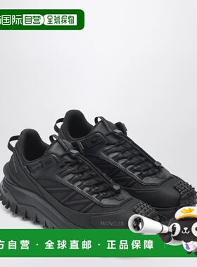 1h可退 潮奢 Moncler 盟可睐 男士 Trailgrip GTX 黑色运动鞋 4M0