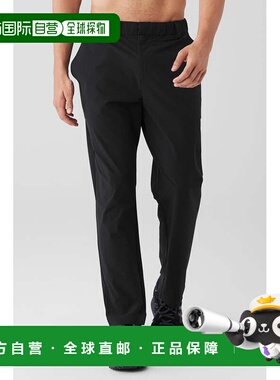 alo yoga 纯色户外运动直筒直筒休闲裤 男款m5134rEspresso