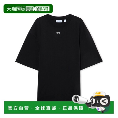OFF-WHITE 男士T恤 44MAA120S26J00I001BLACK SS2026