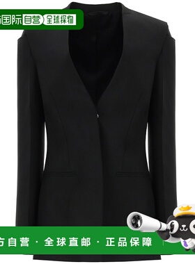 GIVENCHY 女士夹克 BW30CU13QB001 AW2023 黑色外套