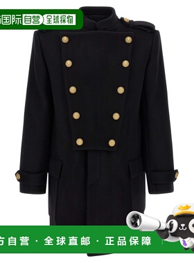 BALMAIN 男士外套 FH1UC155WB500PA  AW2025黑色男装