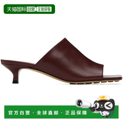 Bottega Veneta 葆蝶家 女士 酒红色 Stretch 凉鞋 690022VBSF0
