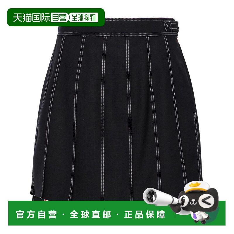 1h可退 THOM BROWNE 女士半身裙 FGC402N00473415 AW2024