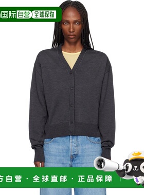 1h可退 潮奢 Jacquemus 女士 灰色 Le Cardigan Brode 开衫 25HCD