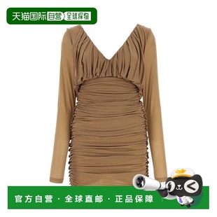 Laurent Saint 圣罗兰 女士 729 1h可退 平纹针织垂坠连衣裙 潮奢