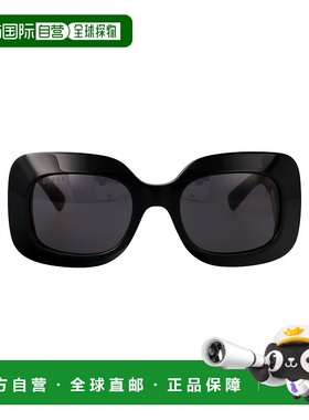 GUCCI 女士眼镜 GG1695S001 AW2024 灰色几何框 太阳镜古驰