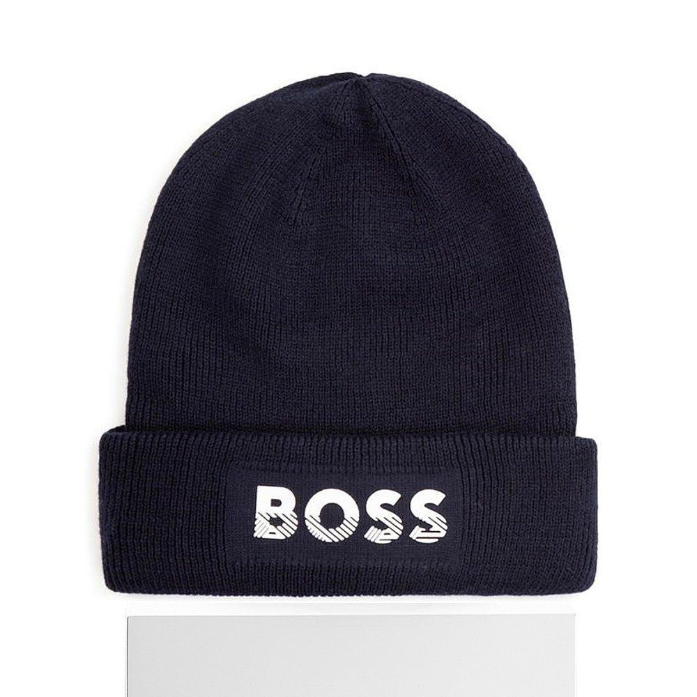 香港直邮潮奢 Boss 男童Boss Lrg Lgo Jn24 小便帽童装