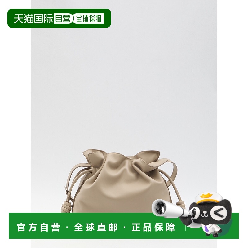 LOEWE 女士手提包 A411FC1XBF2150 SS2025 浅棕色 Flamenco Clutc