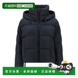 MARA 黑色 女士外套 AW2025 防水面料连帽棉服 9486075506075 MAX