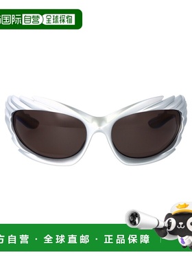 BALENCIAGA 女士眼镜 BB0255S003 SS2025 灰色