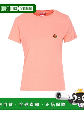 KENZO 女士T恤 FF52TS1674SO35 SS2025 粉红色