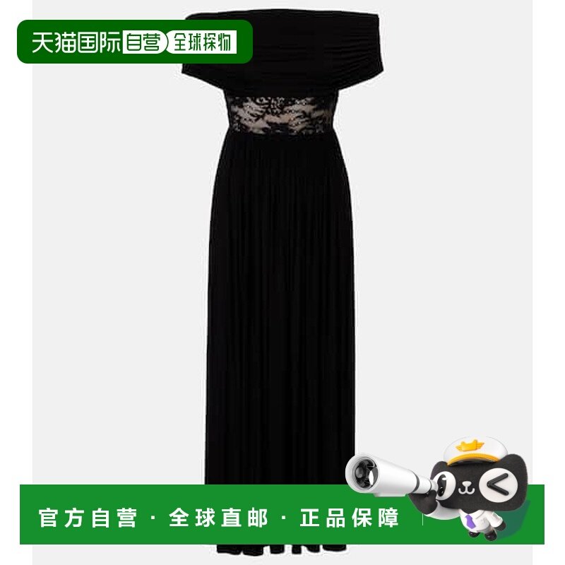 潮奢 ZIMMERMANN 女士 Rebellion 露肩针织长款连衣裙