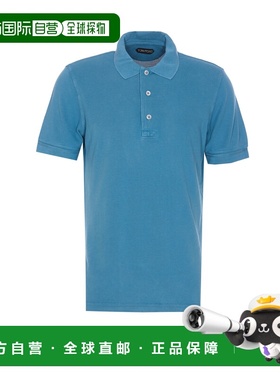 TOM FORD 男士T恤 JPS011JMT009HB651 SS2025 蓝色