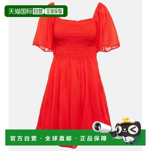 Ford 汤姆 福特 1h可退 Esme Tom 女士 棉质薄纱迷你连衣裙 潮奢