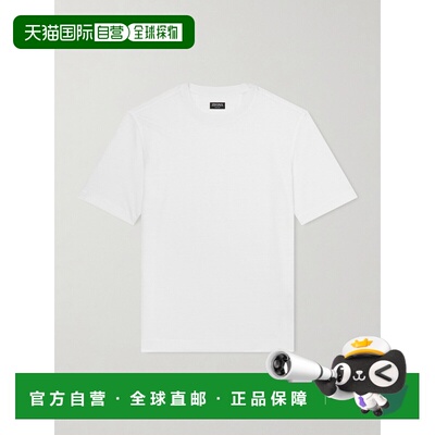 zegna 杰尼亚 男士 Oasi 亚麻T恤 UH352A3H776