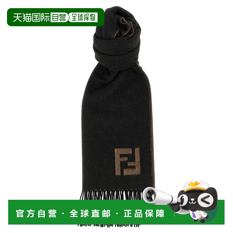 1h可退 FENDI 男士围巾 FXS734AYBFF1TTF AW2025 花色 SCIARPA 30