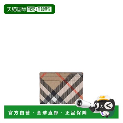 BURBERRY 女士短裤 0-25-0-0-0 AW2024 花色 Check Cards Holder