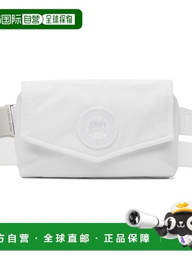 1h可退 潮奢 Canada Goose 加拿大鹅 男士 白色迷你 Waist Pack