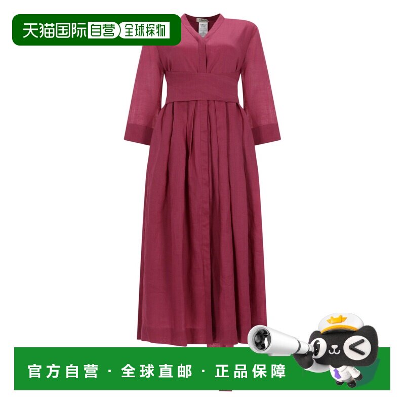 S MAX MARA 女士连衣裙 2619221083600138059 CO 红色图片