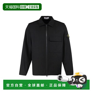 1h可退 潮奢 Stone Island 石头岛 男士 指南針貼片拉鍊夾克 K2S1