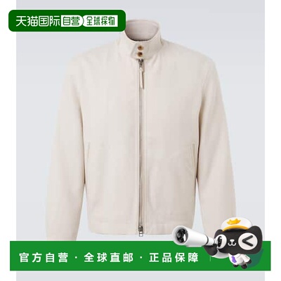 1h可退 潮奢 Tom Ford 汤姆 福特 男士 Harrington 羊毛开司米真