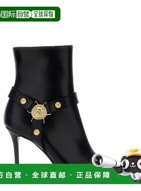 BALMAIN 女士高跟鞋 DN1TE012LVIT0PA AW2024 黑色 Eva高跟短靴