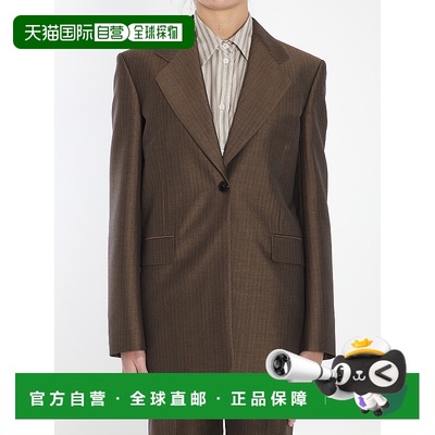 THE ROW 女士夹克 8503W3152DBE AW2024 棕色 Vermont jacket外套