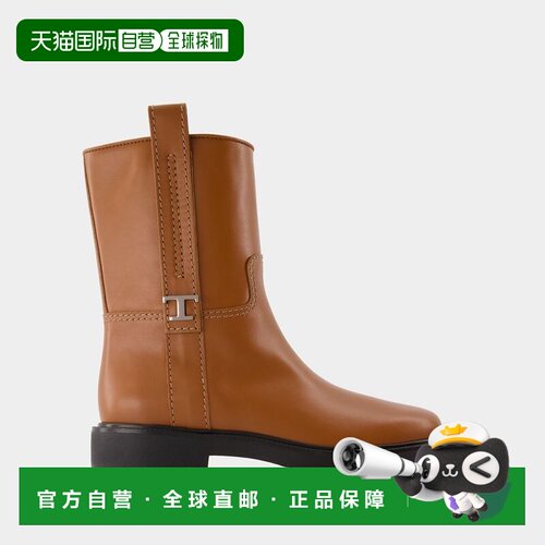 1h可退 TOD'S 女士高跟鞋 XXW20L0IM60T0NS010 AW2024 棕色