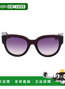 1h可退 潮奢 Marni 玛尼 女士 WINE 黑色醋纤太阳眼镜 MES600