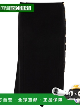 GIVENCHY 女士半身裙 BW40XQ4ZPG001 SS2025黑色包臀裙 A字裙