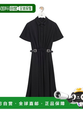 LOEWE 女士连衣裙 S540Y09XTW1100 AW2025 黑色 Loewe Dresses