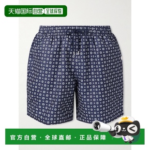 Rose 德里克 罗斯 1h可退 Tropez Derek 男士 直筒中长印花 潮奢