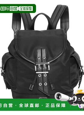 GANNI 女士双肩包 A6528099 AW2025 黑色 小号 Bucky 双肩包背包