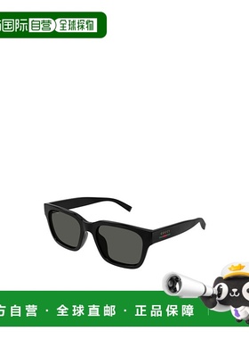 GUCCI 男士太阳镜 GG1857S001 SS2025 黑色 全框太阳眼镜