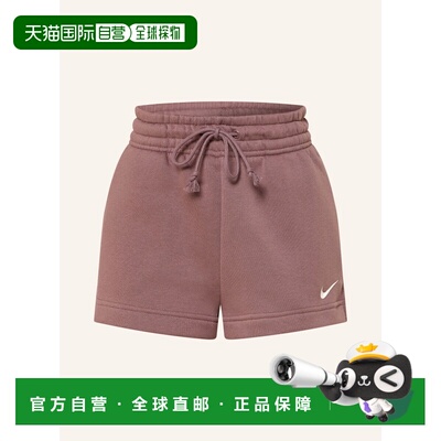 1h可退 NIKE 女士短裤 100296357915000 CO 褐色 NSW Sweat Short