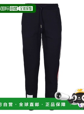 1h可退 潮奢 Thom Browne 汤姆 布朗 女士 海军蓝 Loopback休闲运