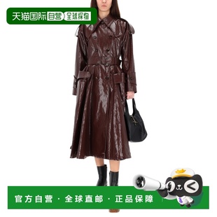 CHLOÉ 女士大衣 CH25WMA1219156B AW2025 深棕色 RIDING COAT