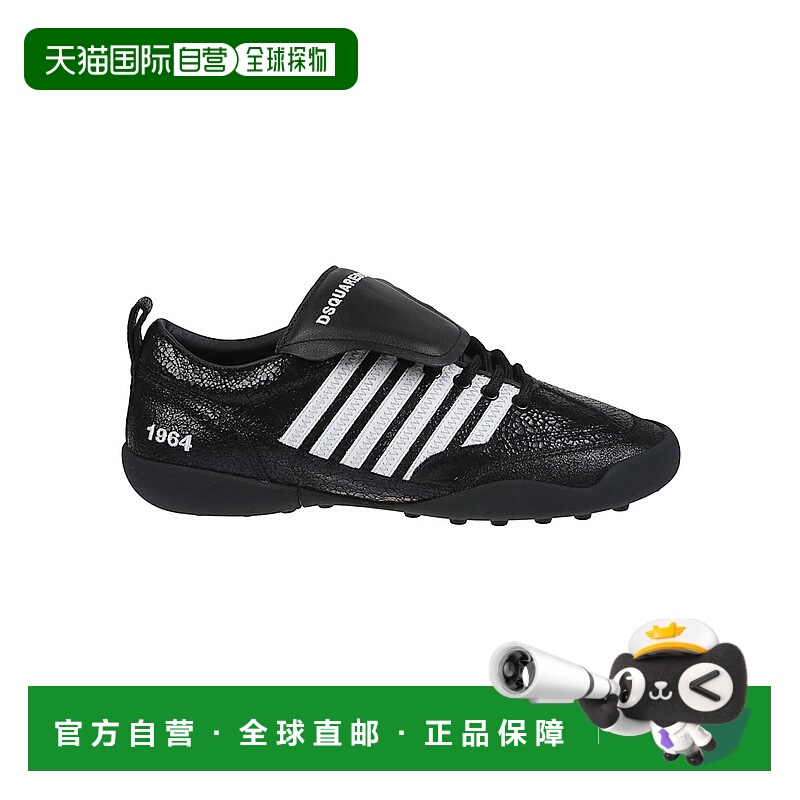 1h可退 DSQUARED2 男士运动鞋 SNM036143108439 AW2025 黑色