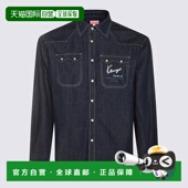 男士 衬衫 FE65DC4136E1DM KENZO AW2024 蓝色