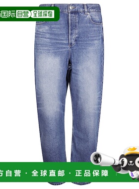 A.P.C. 男士牛仔裤 COHADM09238IAL AW2025 蓝色直筒裤