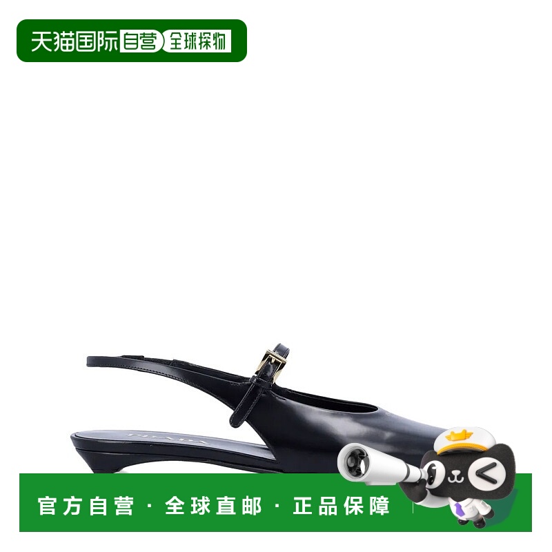 1h可退 潮奢 Prada 普拉达 女士 方頭露跟芭蕾鞋 1F828NF015055