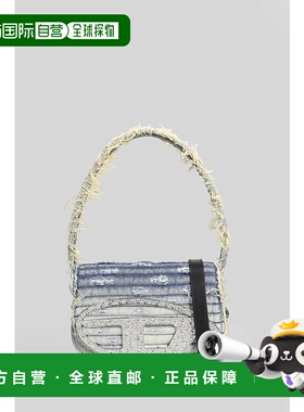 DIESEL 女士单肩包 429799X08396P8238 AW2025 蓝色