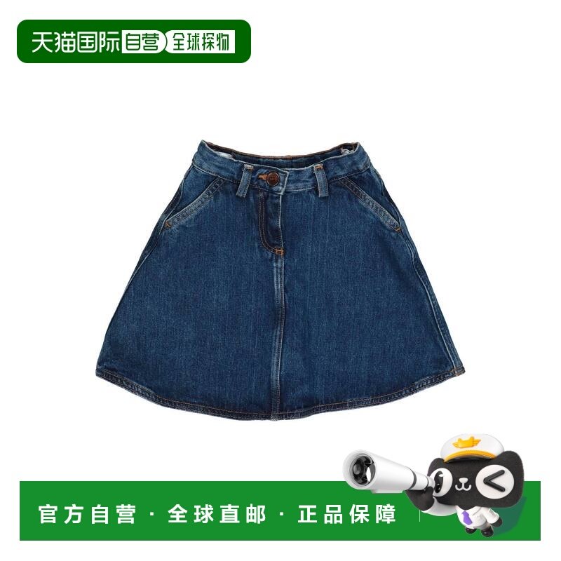 潮奢 golden goose 女童 牛仔半身裙童装