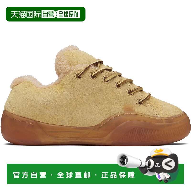 1h可退 潮奢 ERL 女士 驼色 Vamp Skate 运动鞋 ERL10SH03