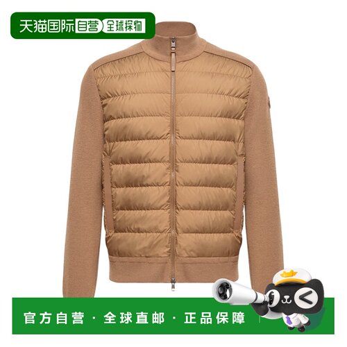 1h可退 奢淘 Moncler 绗缝拉链开衫 男 L20919B00011M4281